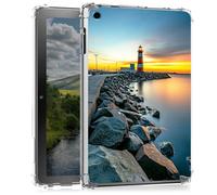 Clear Case for iPad 9th/8th/7th Generation for iPad 10.2 Case 2021&2020&2019- Slim Lightweight Transparent Shockproof Protective Cover for iPad 10.2,Citys Lighthouse