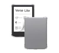 Clear Case for Pocketbook Verse Lite eReader 6 Inch (PB619), FJIASTB Flexible TPU Shockproof Cover with Airbag for Pocketbook e-Reader, Lightweight (Transparent)