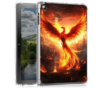 Clear Case for Samsung Galaxy Tab A8 2022 SM-X200/ SM-X205 10.5"- Slim Lightweight Transparent Shockproof Protective Cover for Samsung Tab A8 10.5",Majestic Phoenix Rising