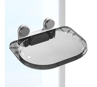 Clear Cat Perch | Cat Bed Window - Space Saving Window Mounted Cat Seat With Strong Suction Cups, Cat Wall Furniture Set For Indoor Large Cats, Easily Holds Up To 44 Lbs