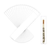 Clear Cellophane Bags Long 200pcs 2x10" Self Adhesive Cello Bags 50µm Self Sealing OPP Plastic Bags for Bakery Cookies Candies Jewelry Crafts Candles Party Decorative(5 Sizes for Choosing)