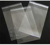 Clear Cellophane Cello Greeting Cards Bags 6.25" x 8.5" 10 Pack