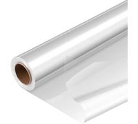 Clear Cellophane Florist Wrap 80cm x 100m - Extra Wide Gift Wrap | Ideal for Florists, Gift Hampers, Flower Bouquets, Gift Baskets, Floral Displays, Sweet Cones, Cake Trays and Gift Boxes
