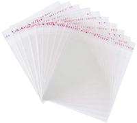 Clear Cellophane Plastic Mail Bags Self-Sealing for Cello Bags Great for Clothes T-Shirts Pants Flyers Party Wedding Gift Bags (50, 40cmx50cm)