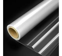 Clear Cellophane Wrap for Hampers, 80cm X 30m-Folded in Half, Florist Cellophane Wrap, Clear Cellophane Wrap Roll for Baskets, Gifts, Crafts