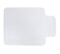 Clear Chair Mat, 42.7x35.4in/90x120cm T Shaped PVC Office Chair Mat Non-slip Chair Mat Carpet Protector Transparent Clear Chair Floor Protector for Low, Standard and Medium Pile Carpets