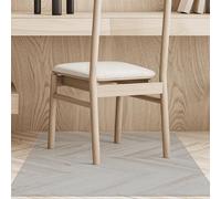 Clear Chair Mat 80 x 80 cm PVC Transparent, Waterproof Fully Crystal Clear Office Chair Mats Durable for Furniture Wooden Floor Protector for Home Office, Transparent color