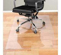 Clear Chair Mat for Hard Floors, 50 * 50cm, Rectangular, Easy Clean Clear Floor Mat, Stain-Resistant Large No-Slip Baby Play Mat for Laundry, Bedroom, Living Room(L 60 * 200 cm)