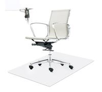 Clear Chair mat for Hard Floors,PVC Computer Chair Mats for Office,Floor Protector mat for Rolling Chairs,1mm Rectangle Transparent Mats 40 60 80 90 110 120 140 cm(140x160cm)