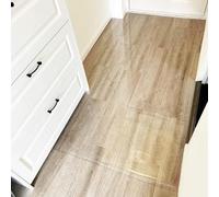 Clear Chair Mat for Hardwood Floors - 1.5mm Thick Anti-Slip Office & Comter Chair Mat Various Sizes: 50x50cm 60x80cm 80x100cm 90x140cm 120x180cm - Ideal for Rolling Chairs & Indoor Use