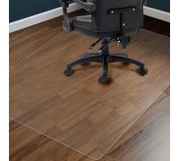 Clear Chair Mat for Hardwood Floors 36"x48" - Office Desk Chair Mat Protector Easy Glide for Rolling Chairs, Home & Computer Use