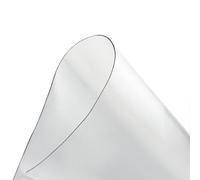 Clear Chair Mat, Hard Floor Use, Thick 1mm 1.5mm Transparent Office Home Floor protector mat Chair mats(Frosted - 1 mm)