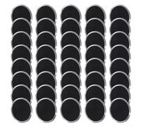 Clear Coin Capsule Holder Storage Box Case, 40 Pcs With Adjustable Gaskets, For 16Mm-46mm Coin, Transparent Plastic For Coin Collection