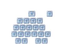 Clear Color Heart Kitten Key Cap Customized for Mechanical Keyboard Durable PC Smooth Typing Feeling Sex PC Key Cap