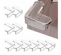 Clear Corner Protectors for Kids, 10 Pcs Baby Proofing Corners Child Safety Corner Guards with Strong Acrylic Adhesive for Furniture Against Sharp Corners(4X4X1.5CM)