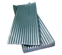 Clear Corrugated Roofing Sheets1.5mm Fiberglass Panels for Carports & Greenhouses Weatherproof Building Material Available in 1 to 15 Pcs (0.9x0.6m/35x24in)