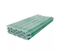 Clear Corrugated Roofing Tiles, Impact Resistant Fiberglass Roofing Sheet, Easy to Roll and Cut, Ideal for Tool Sheds and Carports, Set of 20