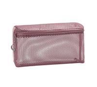 Clear Cosmetic Bag Aesthetic Makeup Bag Meshes Toiletry Bag Toiletry Organisers Bag for Women and Girl