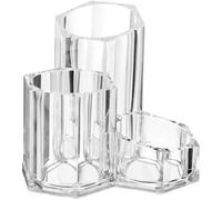 Clear Cosmetics Organiser - 3 Compartment