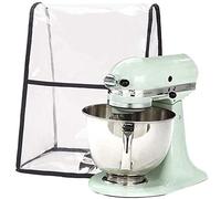 Clear Cover for KitchenAid Stand Mixer, Large Covers with Organizer Pocket, Compatible with KitchenAid Mixer, Fits All Models with Tilt Head and Bowl Lift (Clear)