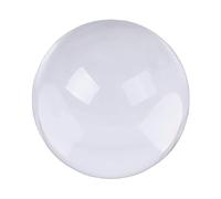 Clear Crystal Ball with Wooden Stand,Large Photography Balls for Magical Accessory, Prop for Gifts Family Home Office Decorative,16cm/6.3in