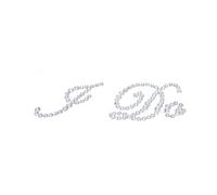 Clear Crystal I Do Wedding Shoe Sticker Quality Wedding Sole Sticker