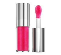 Clear Crystal Lip Gloss - Moisturizing Lip Oil Base With Pearlescent Hard Candy Shine, Water Light Transparent Plump Effect (H, One Size)