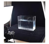 Clear Deep Water Tank, Acrylic Photography Dynamic Shooting Props,Photography Creative Tank,Display Showcase, Multifunction Storage Box(60x40x60cm/23.62x15.75x23.62in)