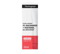 Clear & Defend Gel Moisturiser (1 x 50ml) Fast Absorbing Face Moisturiser with