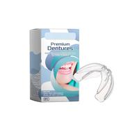 Clear Dental Aligners for Instant Smile Enhancement - Comfortable Teeth Gap Filler, Easy Fit Cosmetic Solution with Care Case