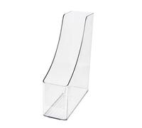 Clear Desktop Bookends Book Magazine Stand Multipurpose Desk End Space Saving Desk Organizers 8.5x25x30cm Bookend For Bookshelf