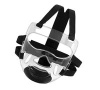 Clear Detachable Face Protector for Kick-Boxing Combat Activity Shock PC Comfortable for Practice Judo Protective