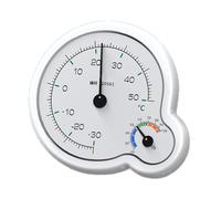 Clear Display Digital Thermometers Hygrometer ABS Climate Control Device for Stable Data in Homes Workspaces Nurseries Plant Care Temperature Sensors