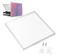 Clear Display Frame for Record Showcase - Wall-Mounted Vinyl Record Holder & Photo Card Stand Perfect for Collectors & Home Decor Transparent Acrylic Design