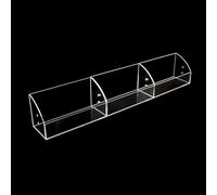 Clear Display Risers Stand Acrylic Display Shelf 1 2 3 Tiers Organizers for Cupcakes Dessert Figures Makeup Office Desk Organizers