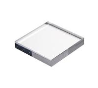 Clear Display Risers Stand,Acrylic Shelves,Acrylic Square Display Block Clear Polished Acrylic Cube Acrylic Collectibles Display Stand Ring Showcase Display Holder Base, 100 X 100 X 15mm,300 x 300 x 2