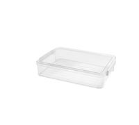 Clear Document Organizer Certificate File A4 Box Important Information Registration Book Dust Proof Storage Desk(34.5x23.5x7cm)