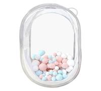 Clear Doll Carrying Bag - Transparent Portable Doll Storage Case, Thick Figure Organizer, Durable Travel Friendly Display Pouch, Multifunctional Collector Accessory | Clear Figure Display Bag for Dol