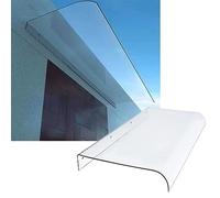 Clear Door Awning Door Window Canopy, Outdoor Rain Shelter Cover, small Window Awning, Polycarbonate Rain Snow Protection Shelter