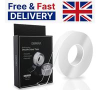 Clear Double Sided Waterproof Tape 2M/5M Strong Nano Magic Tape Wall Safe Adhesive Strips Transparent Strong Double Sided Tape