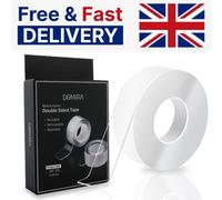 Clear Double Sided Waterproof Tape 3M/5M Strong Nano Magic Tape Wall Safe Adhesive Strips Transparent Strong Double Sided Tape