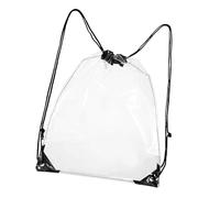Clear Drawstring Bags Waterproof Transparents Backpack String Cinchs Bag for Gym Concerts Travel Work Festivals Party Transparent Backpack for School