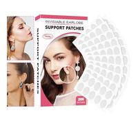 Clear Earring Holder Patches - Invisible Ear Lobe Protectors for Heavy Earrings, Ear Holder for 100pcs/200pcs, Patches
