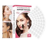 Clear Earring Support Patches - Ear Lobe Support Patches | 100pcs/200pcs Invisible Waterproof Ear Lobe Protectors, Comfortable This, 200pcs, See description, See description