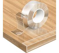 Clear Edge Protector Strip, 3m Extra Strong Transparent Baby Proofing Corners Guards, Extra Wide Nano Tape, Baby Child Safety Tables Corner Guards for Furniture Against Sharp Corners(5cm Width)