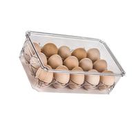 Clear Eggs Holder for Fridge with Lid to Keep Safe and Visible in the Kitchen Kitchen Planner