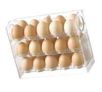 Clear Eggs Organizers Innovative Rotating Eggs Storage Container for Refrigerator Kitchen Accessories Practical Eggs Storage Tray