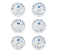 Clear Elastic Thread Elastic String Transparent Beaded Thread Bracelet Stretchy String Cord for DIY Beading 6Pcs