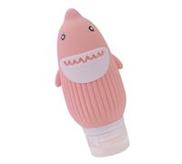 Clear Elastomer Squeeze Bottles for Toiletries Travel Rudiments Not Spill Plan Multiple Color Coding Recyclable Cosmetic Storage Impermeable Elastomer for Travel