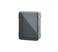 Clear Electrical Enclosure Box Outdoor Plastic Junction Waterproof Outside Nema 4 Electrical Weatherproof for Pump(150X150X90MM)